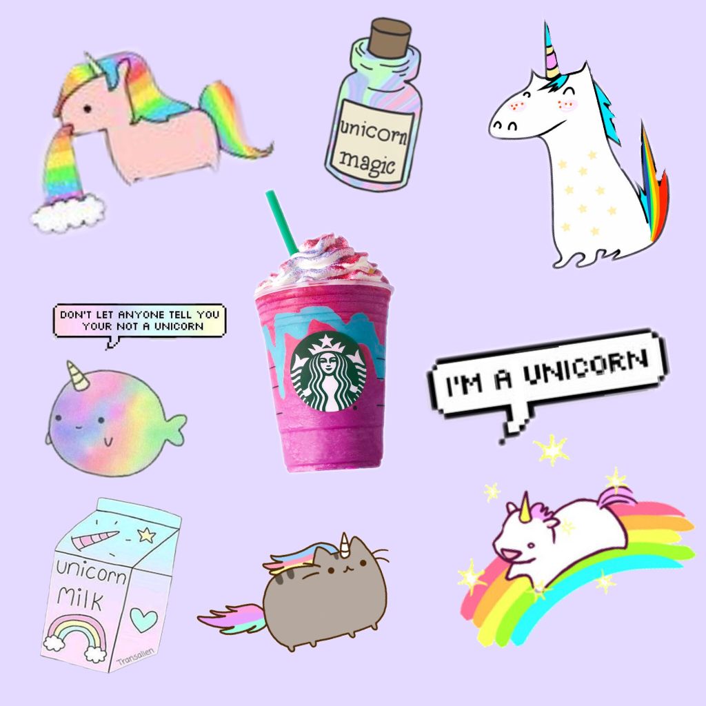 free unicorn stickers on picsart